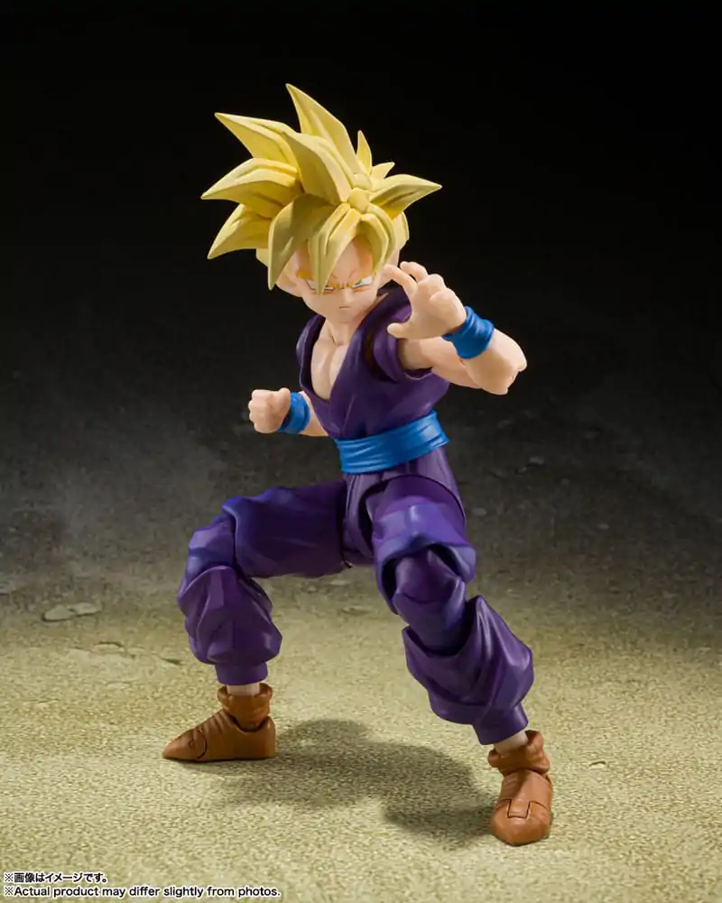 Dragon Ball Z S.H. Figuarts akcijska figura Super Saiyan Son Gohan - The Warrior Who Surpassed Goku 11 cm fotografija izdelka