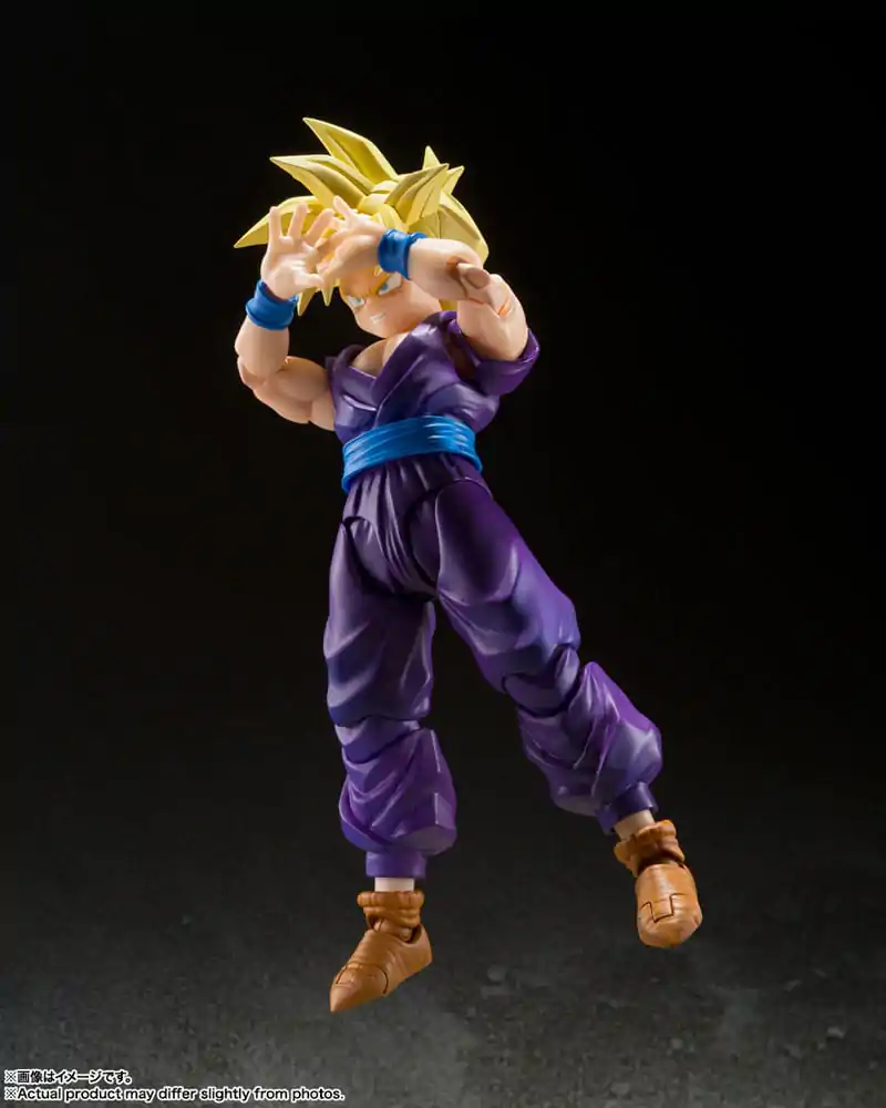 Dragon Ball Z S.H. Figuarts akcijska figura Super Saiyan Son Gohan - The Warrior Who Surpassed Goku 11 cm fotografija izdelka