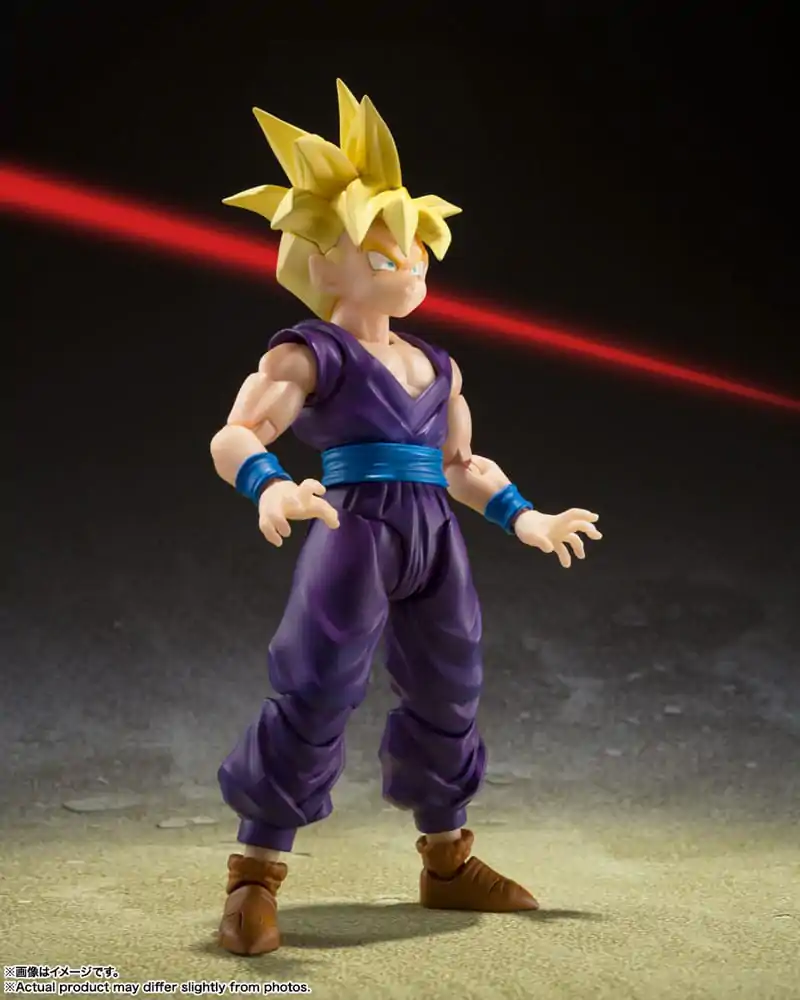 Dragon Ball Z S.H. Figuarts akcijska figura Super Saiyan Son Gohan - The Warrior Who Surpassed Goku 11 cm fotografija izdelka