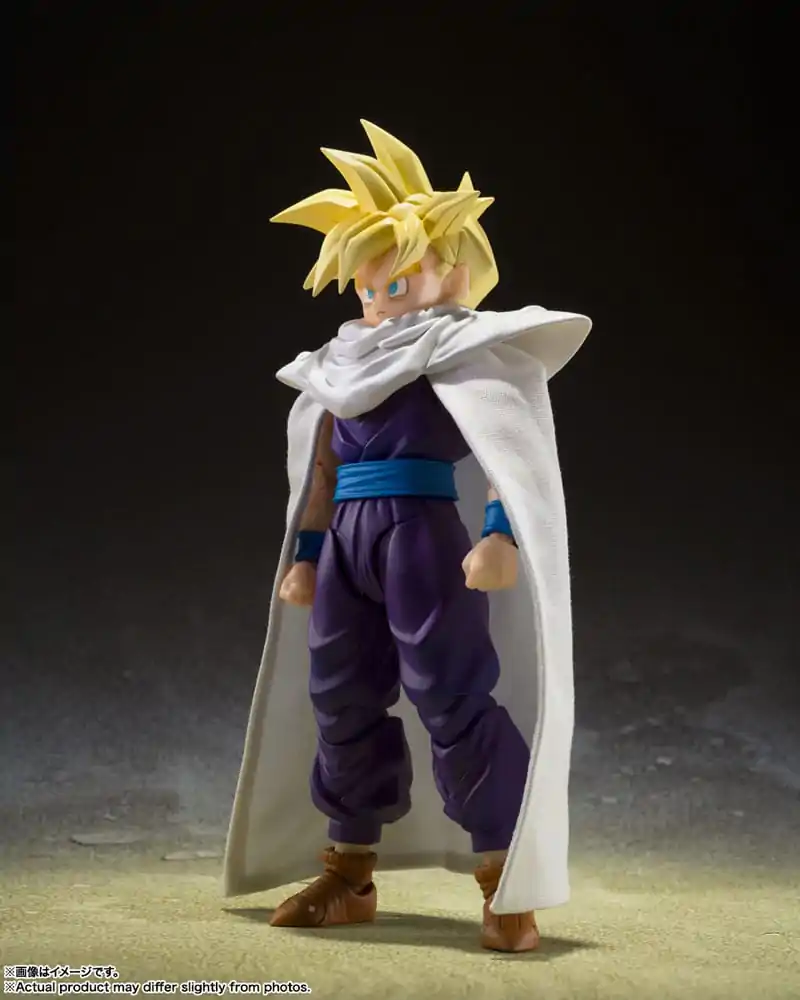 Dragon Ball Z S.H. Figuarts akcijska figura Super Saiyan Son Gohan - The Warrior Who Surpassed Goku 11 cm fotografija izdelka