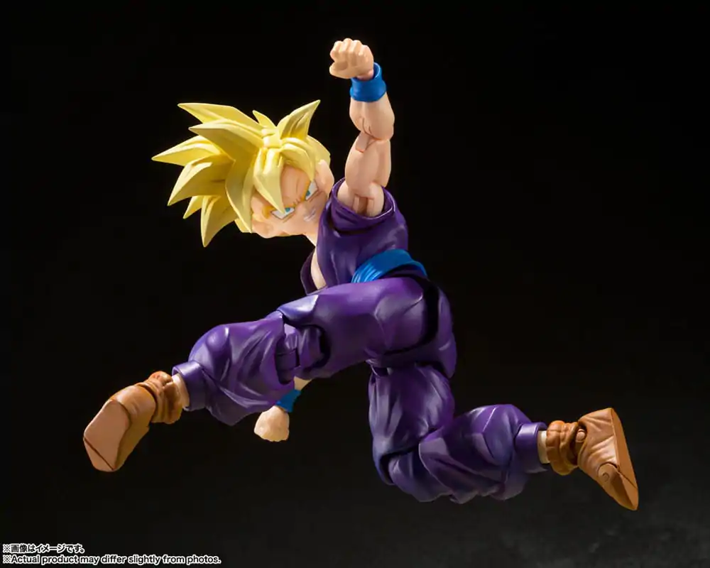 Dragon Ball Z S.H. Figuarts akcijska figura Super Saiyan Son Gohan - The Warrior Who Surpassed Goku 11 cm fotografija izdelka