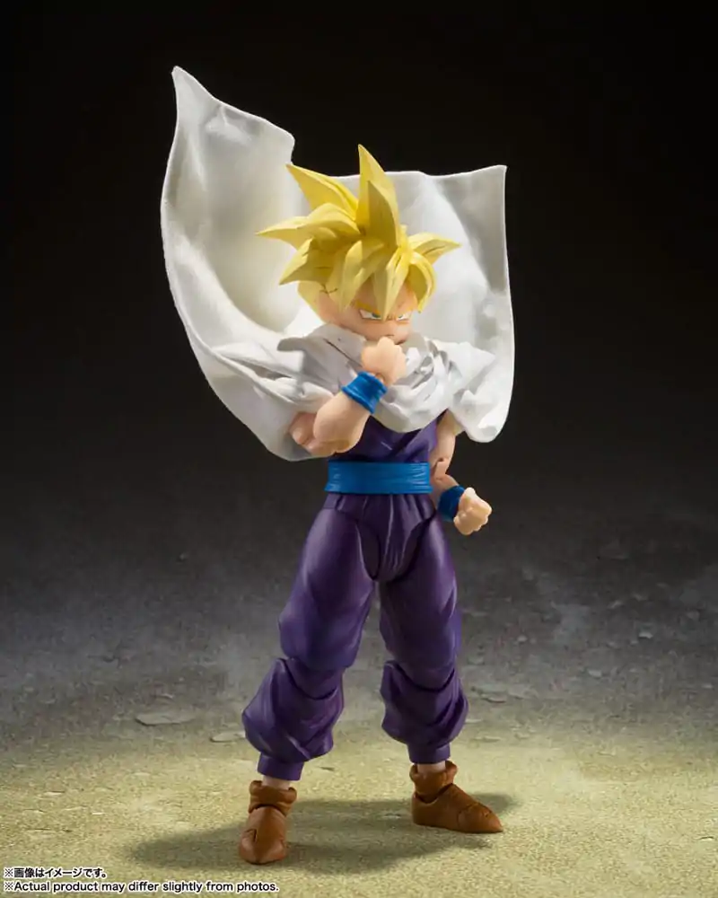 Dragon Ball Z S.H. Figuarts akcijska figura Super Saiyan Son Gohan - The Warrior Who Surpassed Goku 11 cm fotografija izdelka