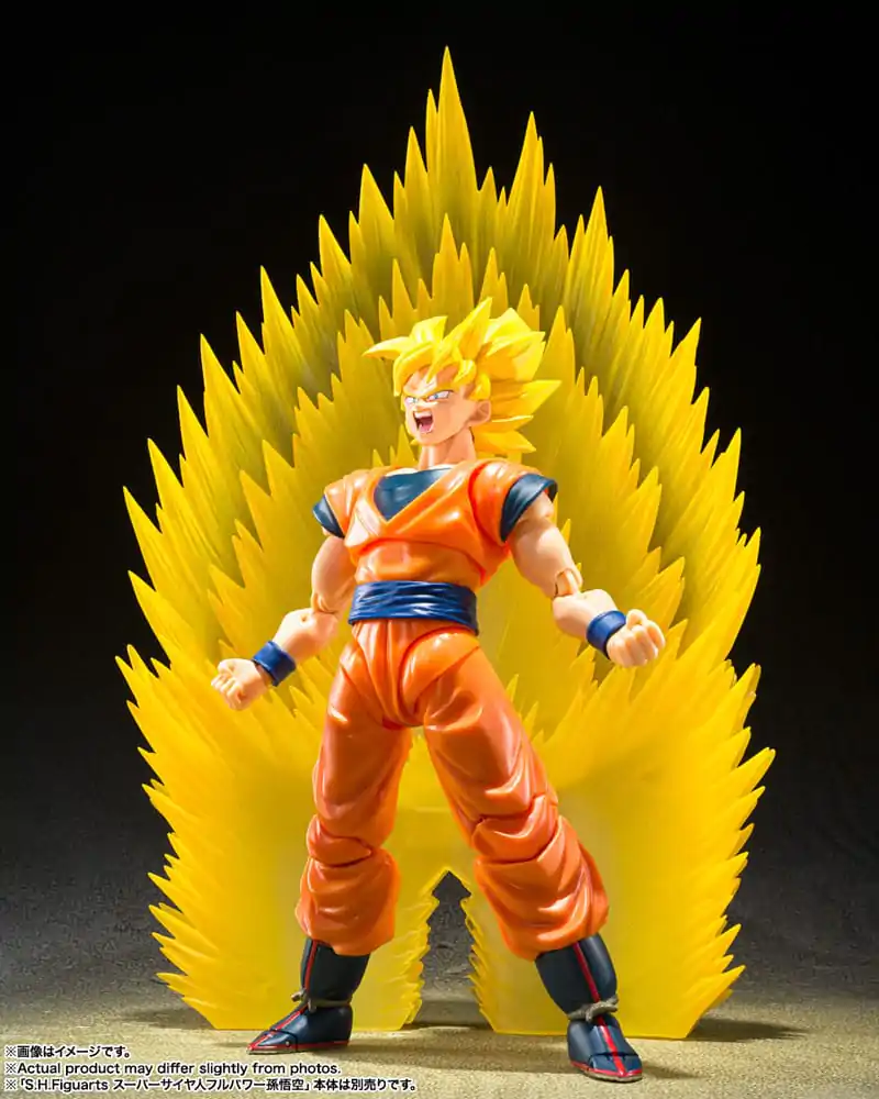 Dragon Ball Z S.H. Figuarts Accessories Set delov za učinek Son Goku Teleport Kamehameha fotografija izdelka