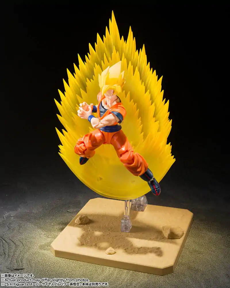 Dragon Ball Z S.H. Figuarts Accessories Set delov za učinek Son Goku Teleport Kamehameha fotografija izdelka