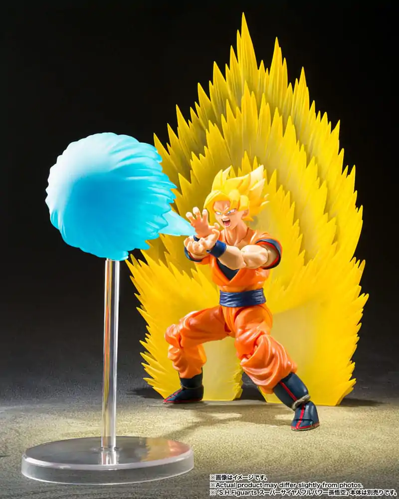 Dragon Ball Z S.H. Figuarts Accessories Set delov za učinek Son Goku Teleport Kamehameha fotografija izdelka