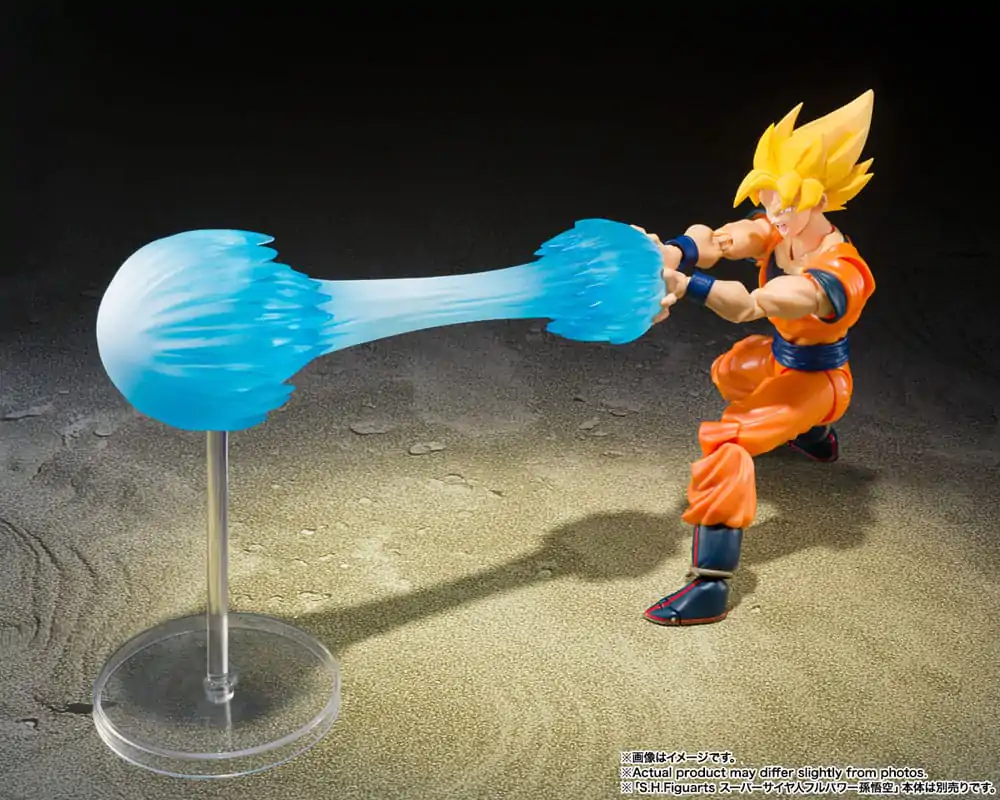 Dragon Ball Z S.H. Figuarts Accessories Set delov za učinek Son Goku Teleport Kamehameha fotografija izdelka