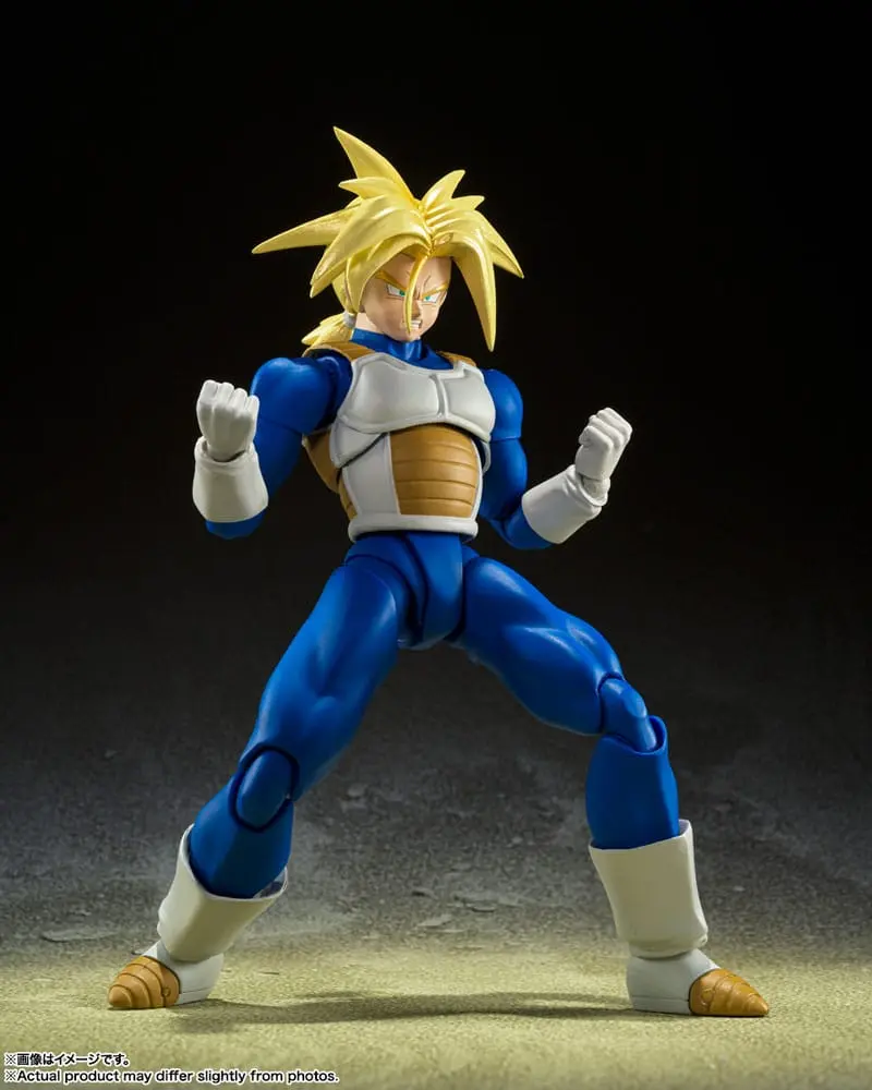 Dragon Ball Z S.H. Figuarts Super Saiyan Trunks (Infinite Latent Super Power) 14 cm figura fotografija izdelka