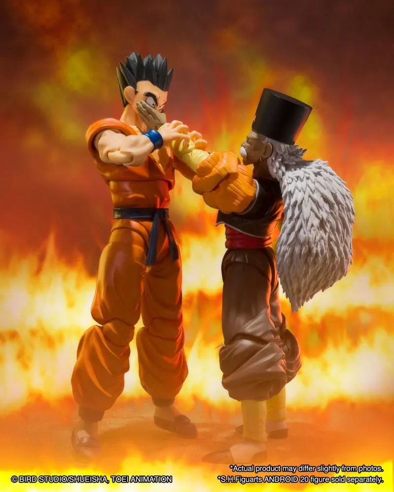 Dragon Ball Z S.H. Figuarts akcijska figura Yamcha 15 cm fotografija izdelka