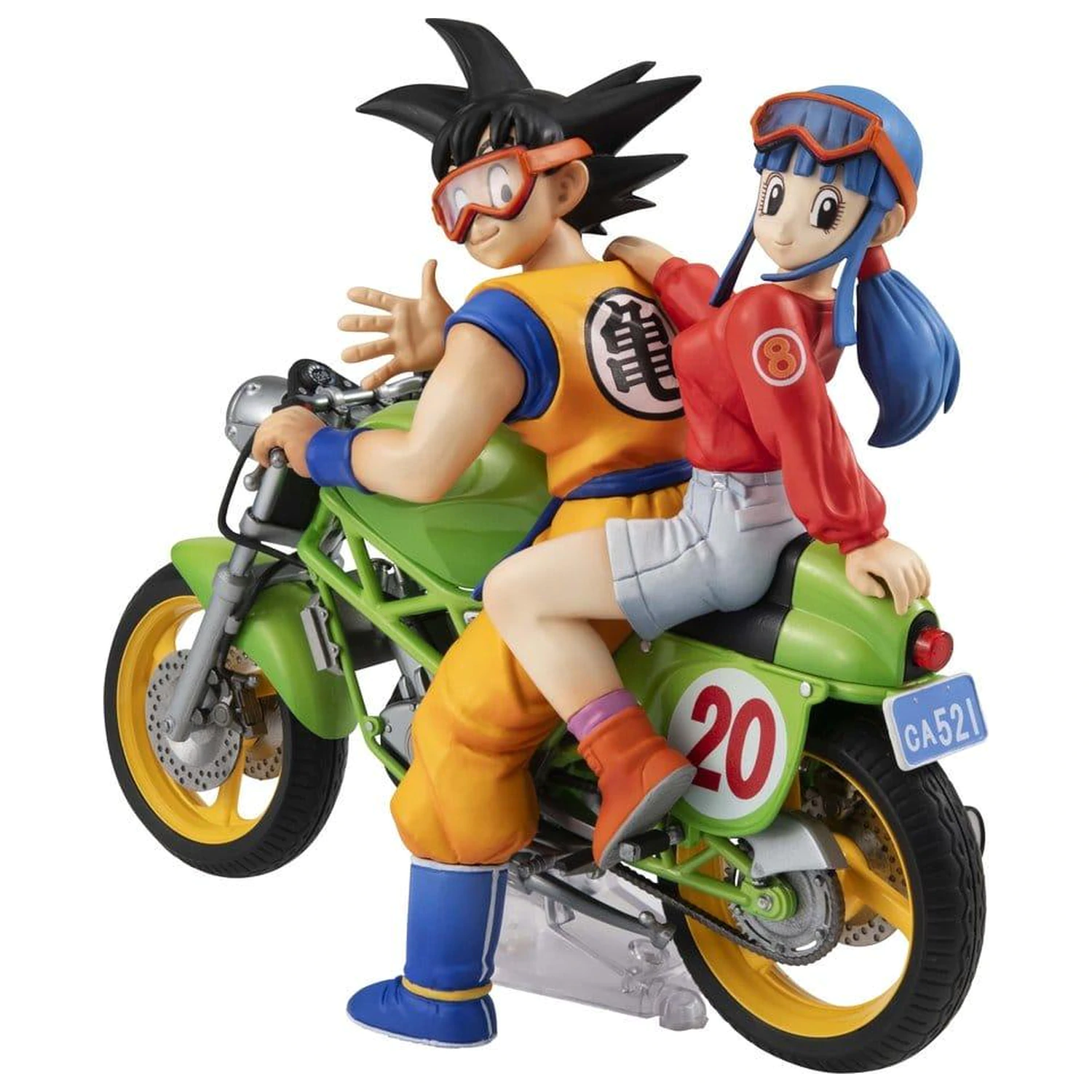 Kip Dragon Ball Z Son Goku & Chichi Desktop Real McCoy 15 cm fotografija izdelka