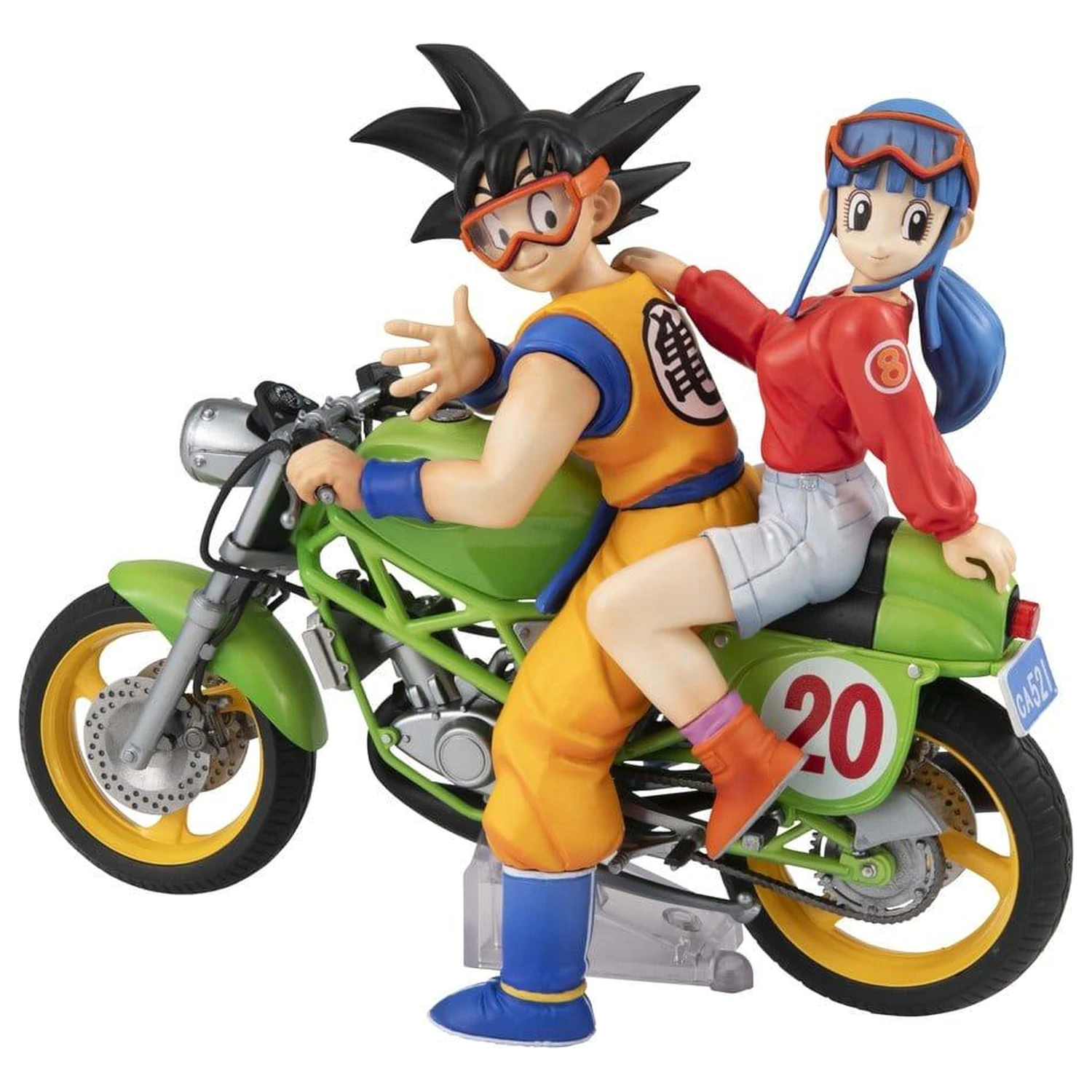 Kip Dragon Ball Z Son Goku & Chichi Desktop Real McCoy 15 cm fotografija izdelka