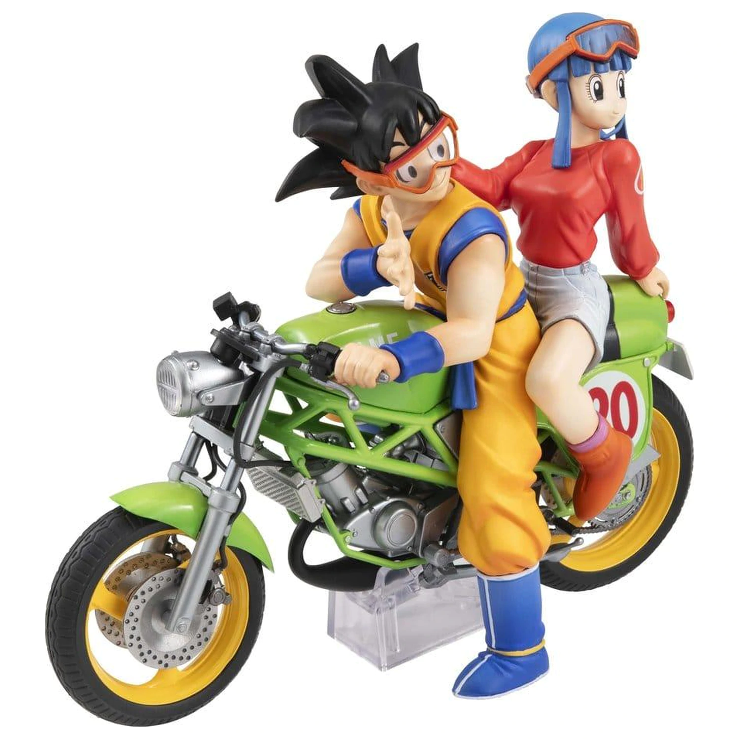 Kip Dragon Ball Z Son Goku & Chichi Desktop Real McCoy 15 cm fotografija izdelka