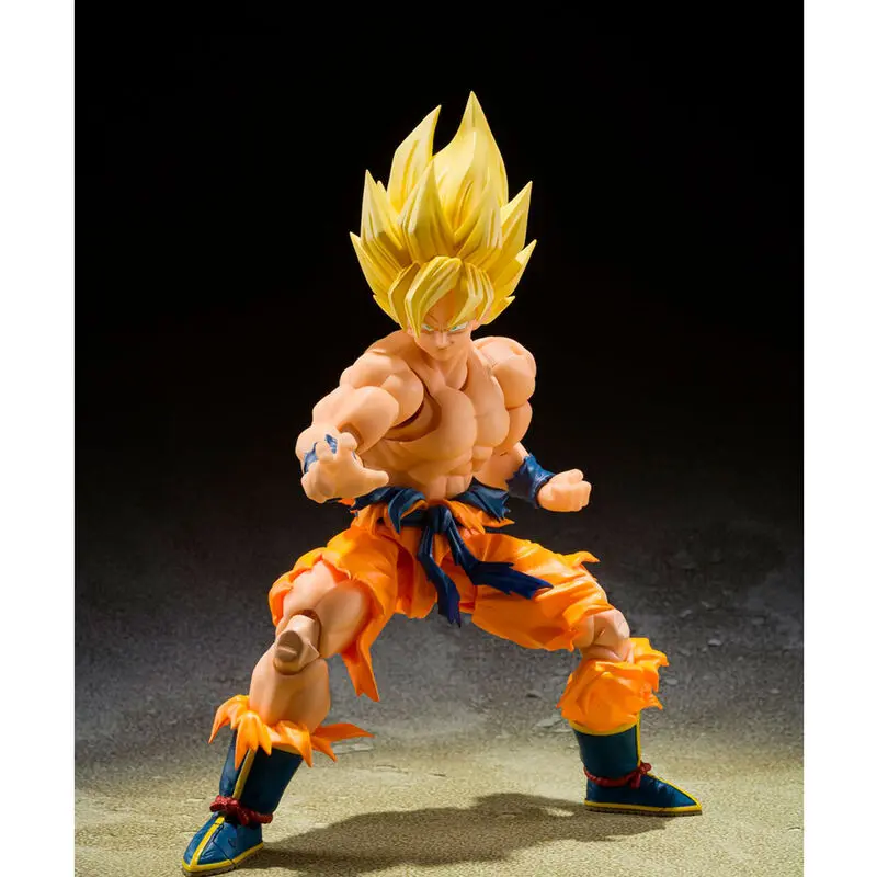 Dragon Ball Z S.H. Figuarts akcijska figura Super Saiyan Son Goku - Legendary Super Saiyan - 14 cm fotografija izdelka