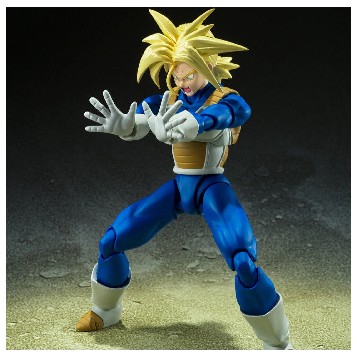 Dragon Ball Z Super Saiyan Trunks Infinite Latent Super Power S.H. Figuarts figura 14 cm fotografija izdelka