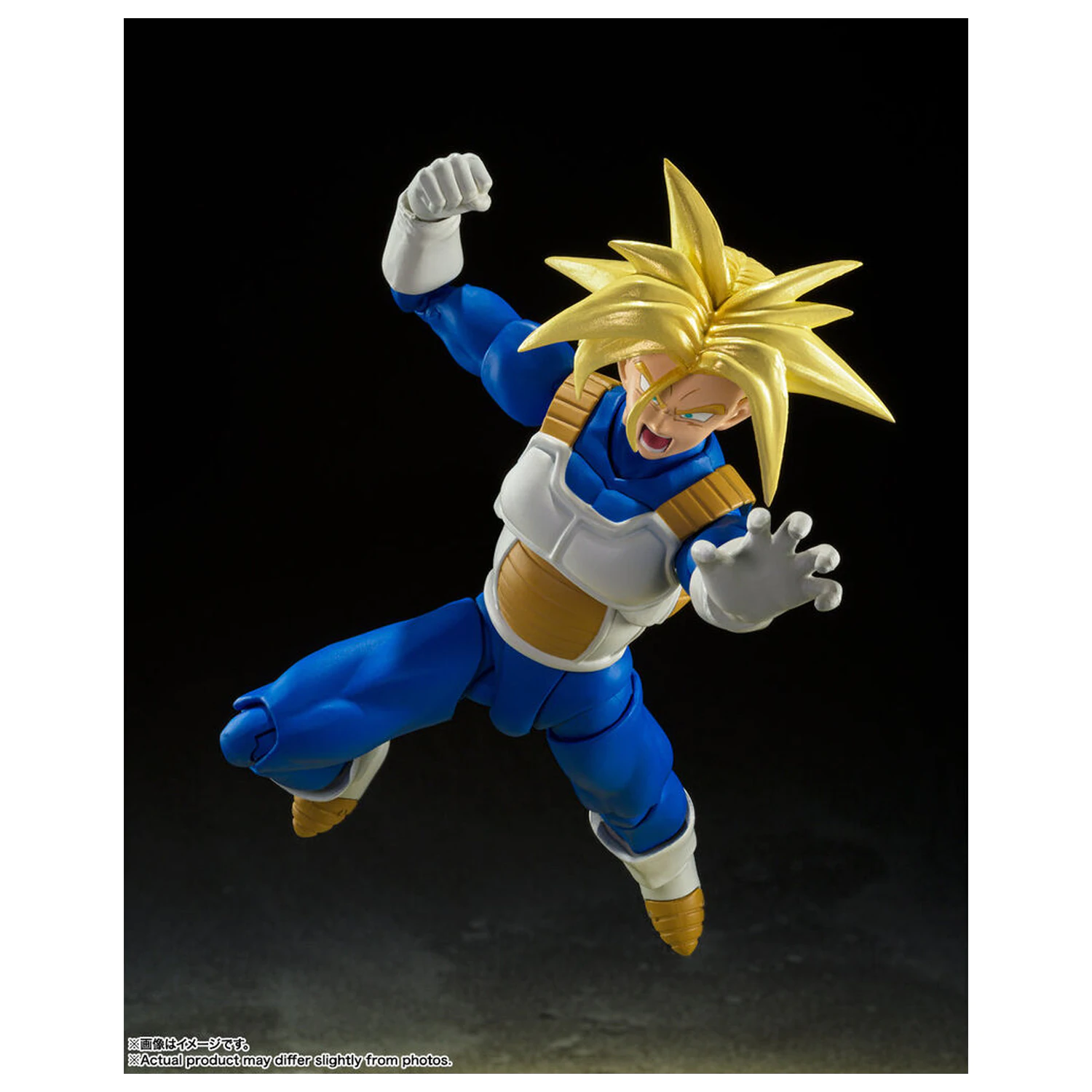 Dragon Ball Z Super Saiyan Trunks Infinite Latent Super Power S.H. Figuarts figura 14 cm fotografija izdelka