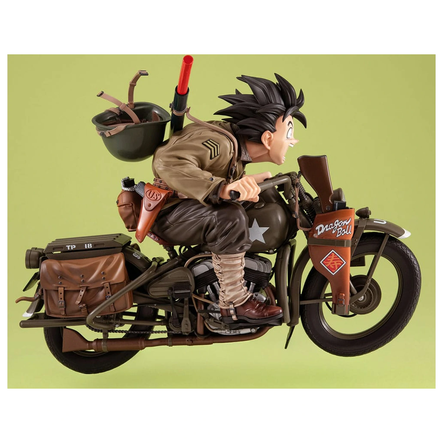 Dragonball Z 05 Namizna Real McCoy PVC Diorama Son Goku & Bike 18 cm fotografija izdelka