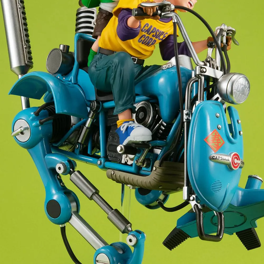 Dragonball Z Namizna Real McCoy EX PVC Diorama Son Goku & Son Gohan & Robot z dvema nogama 20 cm fotografija izdelka