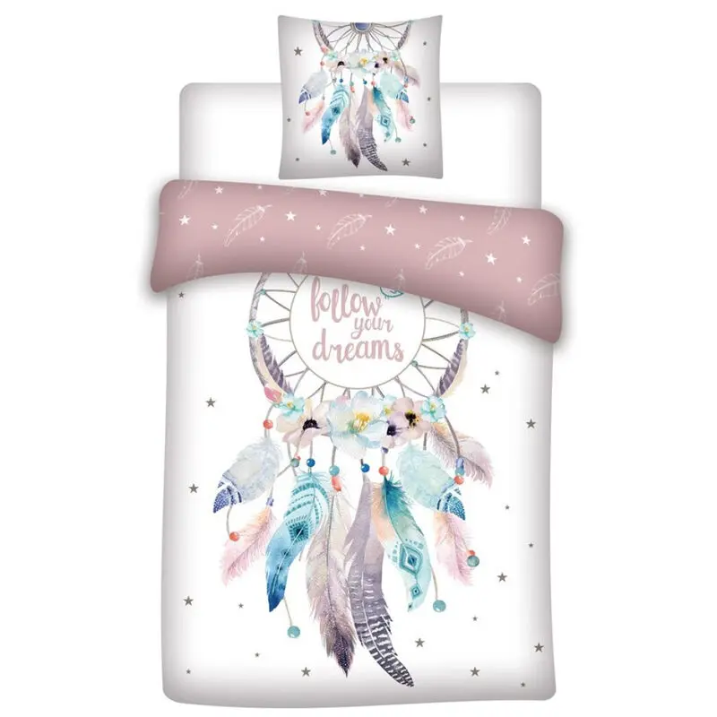 Dreamcatchers bombažna prevleka za odejo za posteljo 90 cm fotografija izdelka