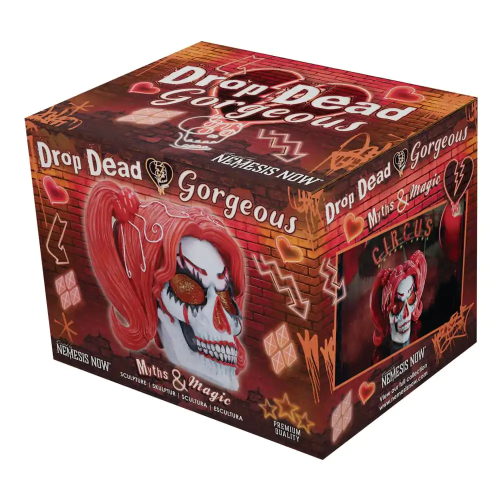 Drop Dead Gorgeous Figura Lobanja Krohot in Kaos 15 cm fotografija izdelka