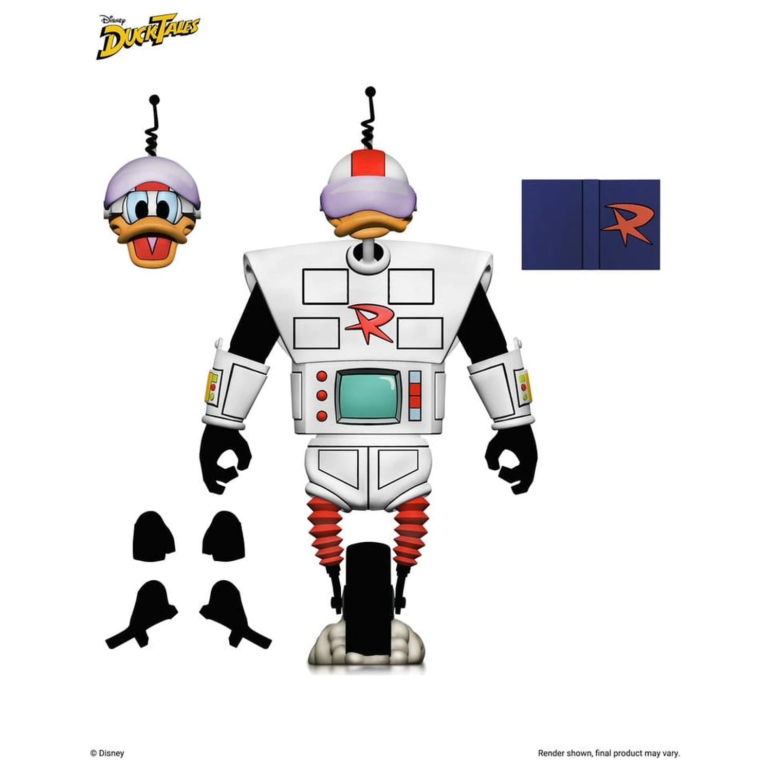 DuckTales Ultimate akcijska figura Gizmoduck 18 cm fotografija izdelka