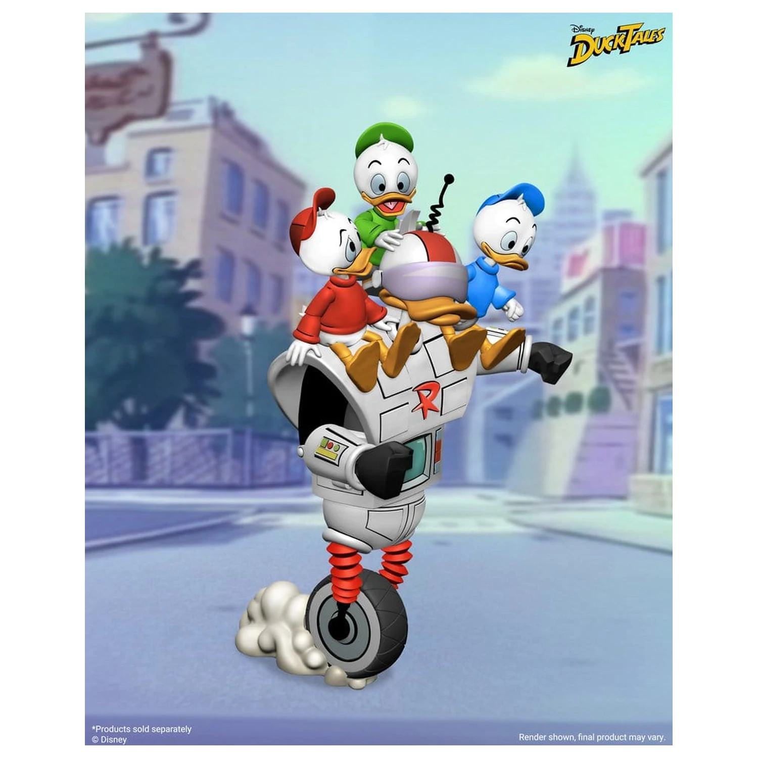 DuckTales Ultimate akcijska figura Gizmoduck 18 cm fotografija izdelka
