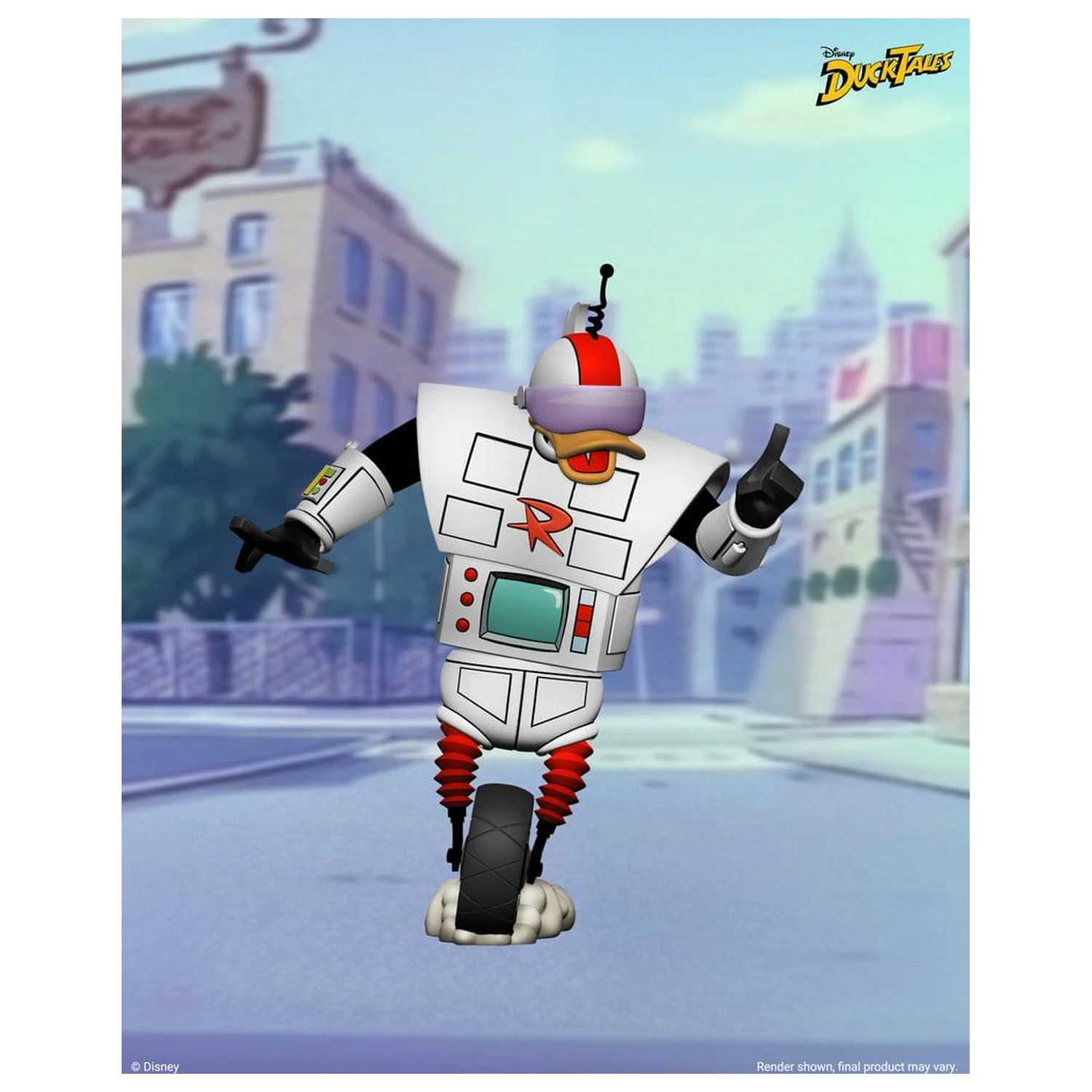 DuckTales Ultimate akcijska figura Gizmoduck 18 cm fotografija izdelka