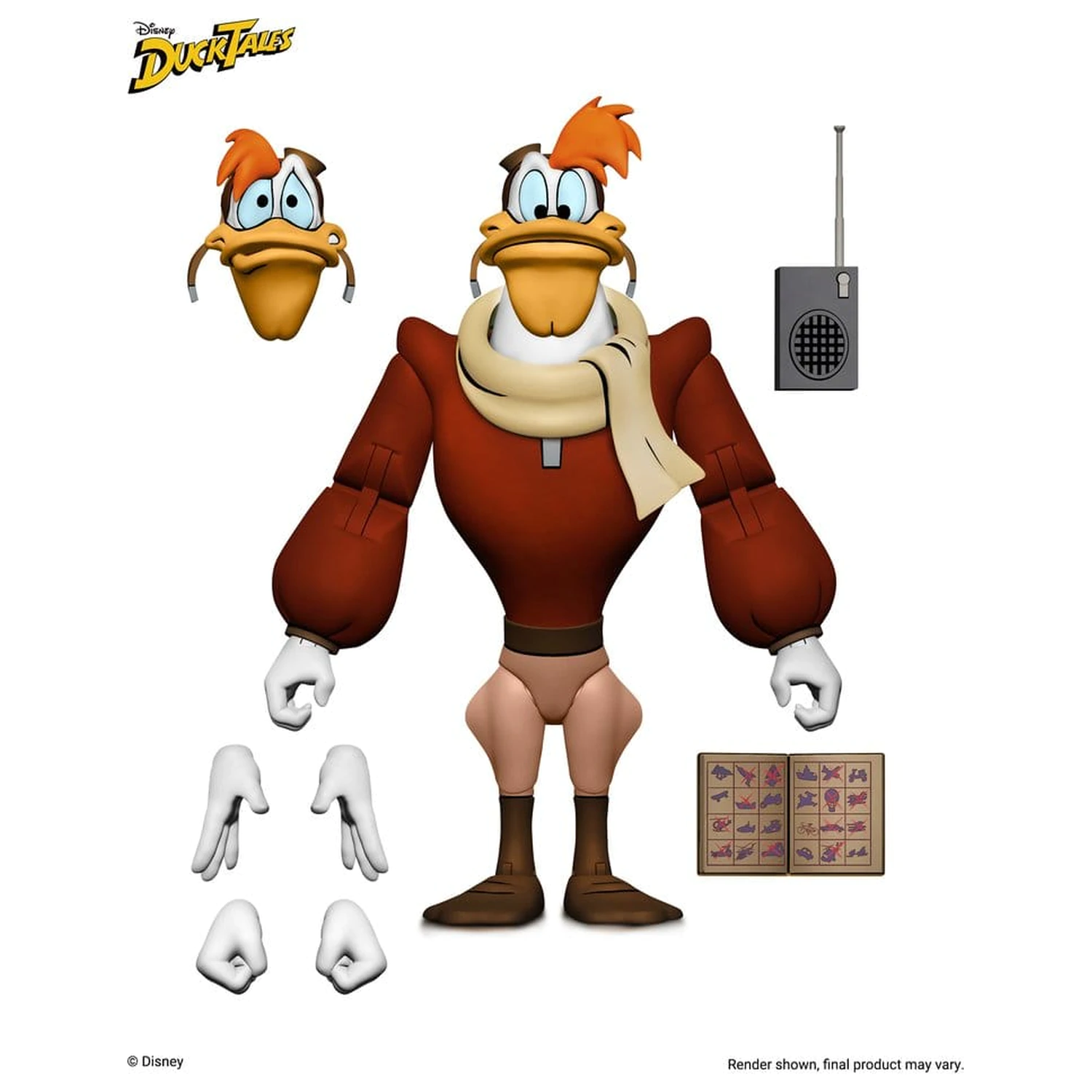 DuckTales Ultimate akcijska figura Launchpad McQuack 18 cm fotografija izdelka