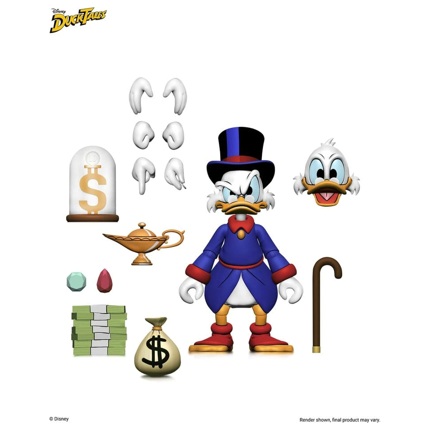 DuckTales Ultimate akcijska figura Scrooge McDuck 18 cm fotografija izdelka