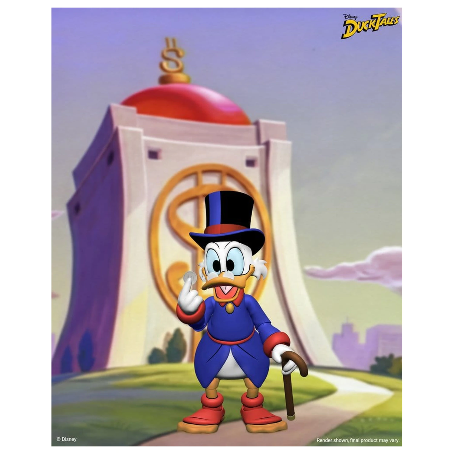 DuckTales Ultimate akcijska figura Scrooge McDuck 18 cm fotografija izdelka