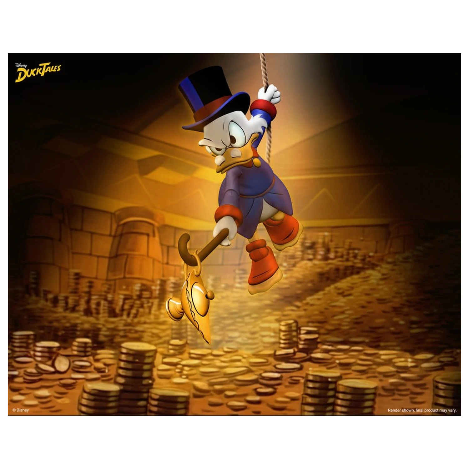 DuckTales Ultimate akcijska figura Scrooge McDuck 18 cm fotografija izdelka