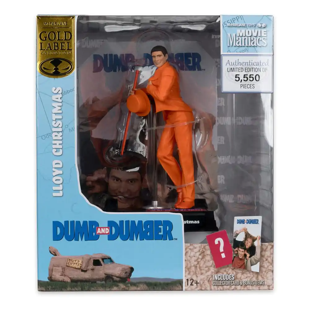 Dumb and Dumber Movie Maniacs PVC Kip Lloyd Christmas (Gold Label) 15 cm fotografija izdelka