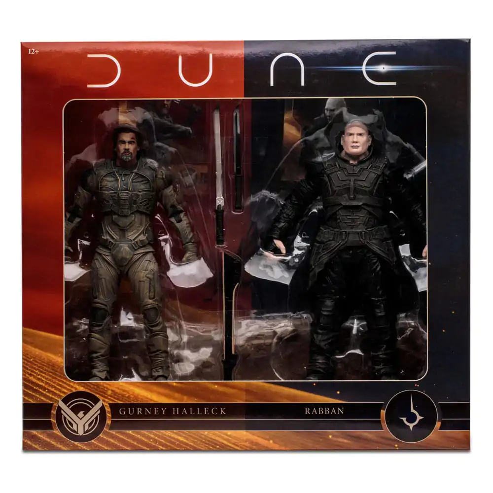 Dune: Part Two Akcijska figura 2-Pack Gurney Halleck & Rabban 18 cm fotografija izdelka