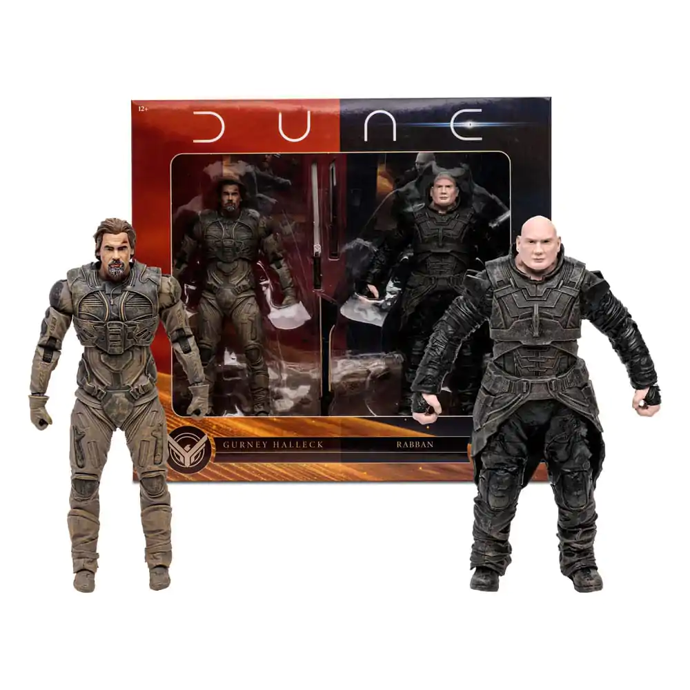 Dune: Part Two Akcijska figura 2-Pack Gurney Halleck & Rabban 18 cm fotografija izdelka