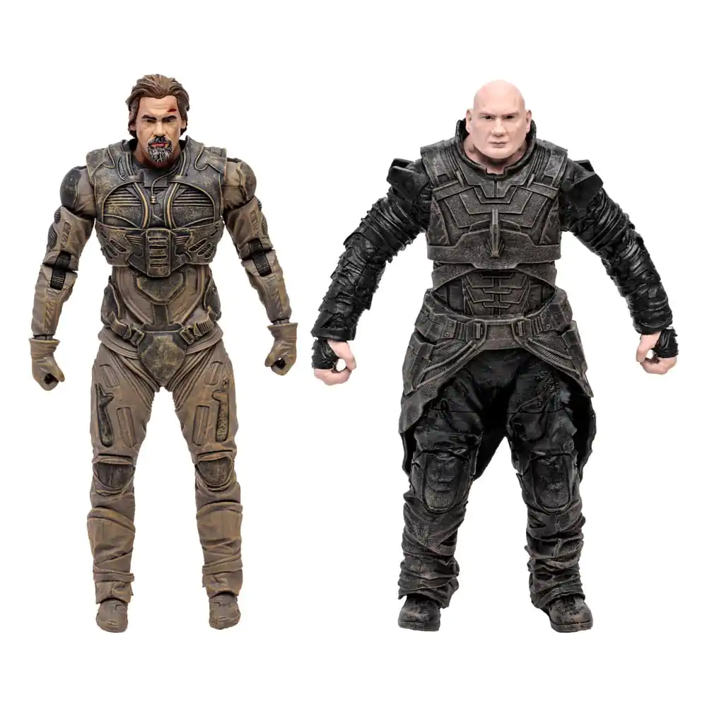 Dune: Part Two Akcijska figura 2-Pack Gurney Halleck & Rabban 18 cm fotografija izdelka