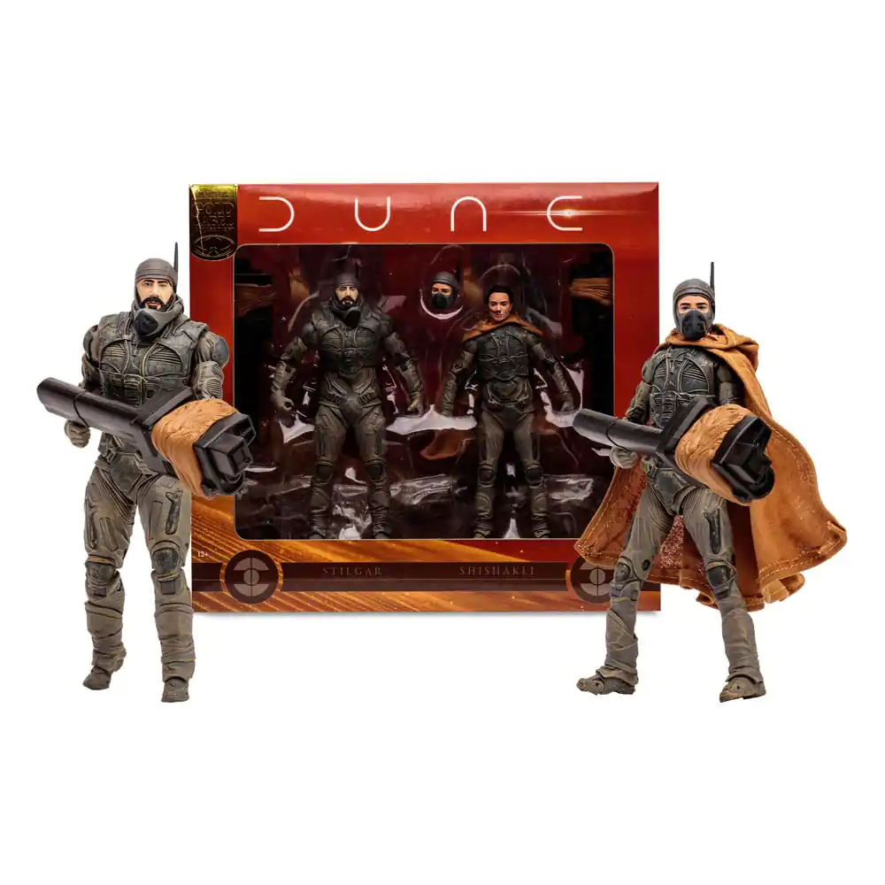 Dune: Part Two Akcijska figura 2-Pack Stilgar & Shishakli (Gold Label) 18 cm fotografija izdelka