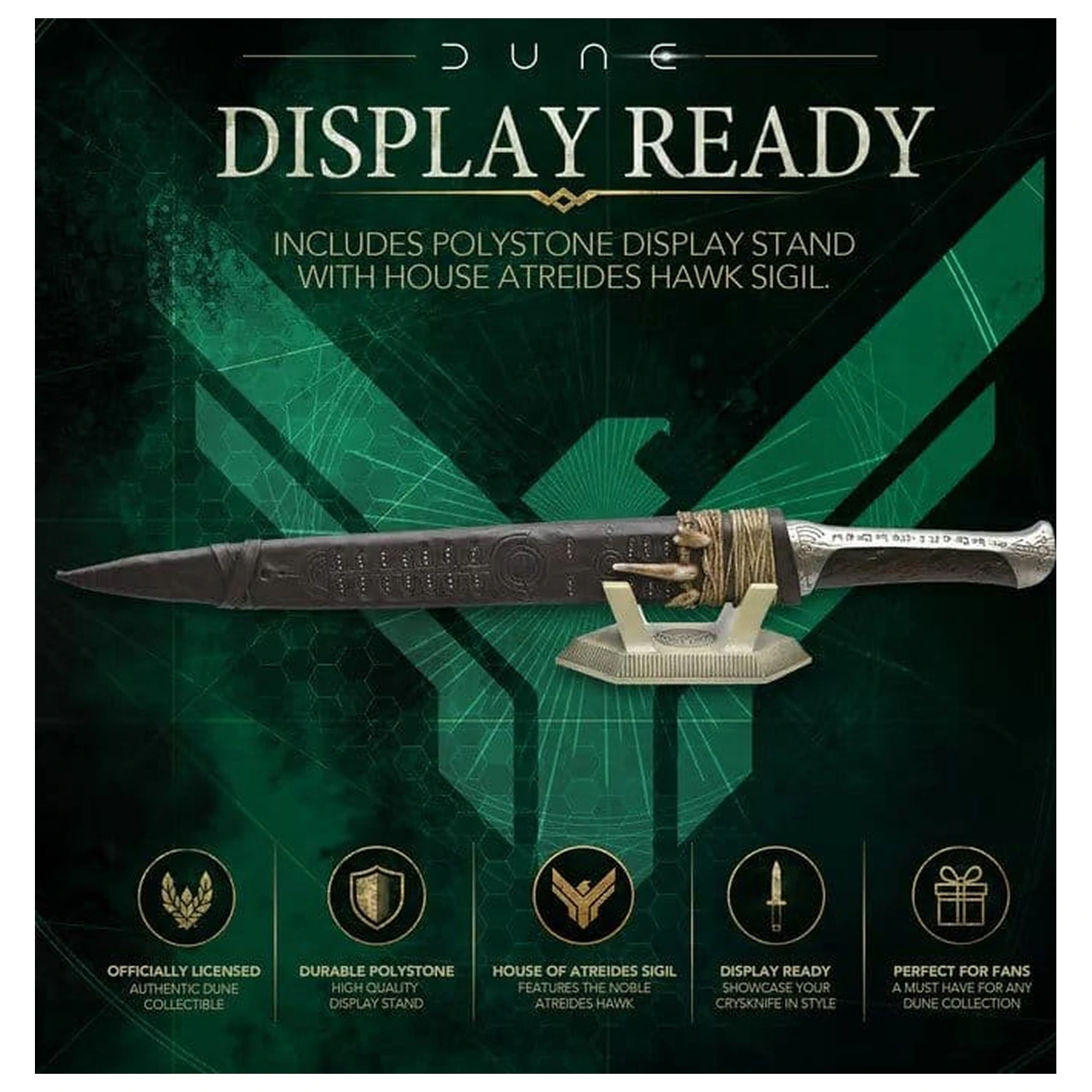 Dune Replika 1/1 Paul Atreides Crysknife (Dune Part II) 49 cm fotografija izdelka