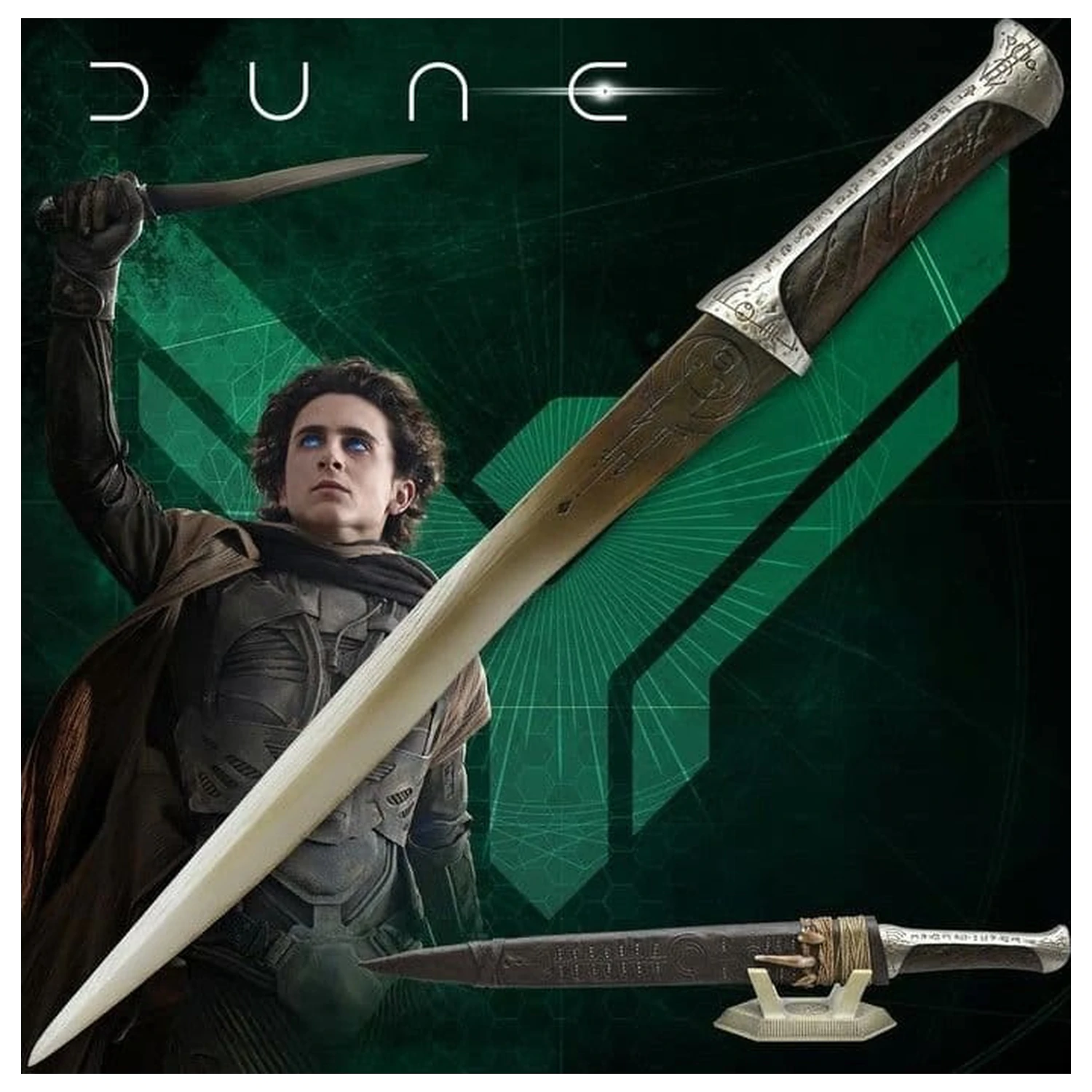 Dune Replika 1/1 Paul Atreides Crysknife (Dune Part II) 49 cm fotografija izdelka