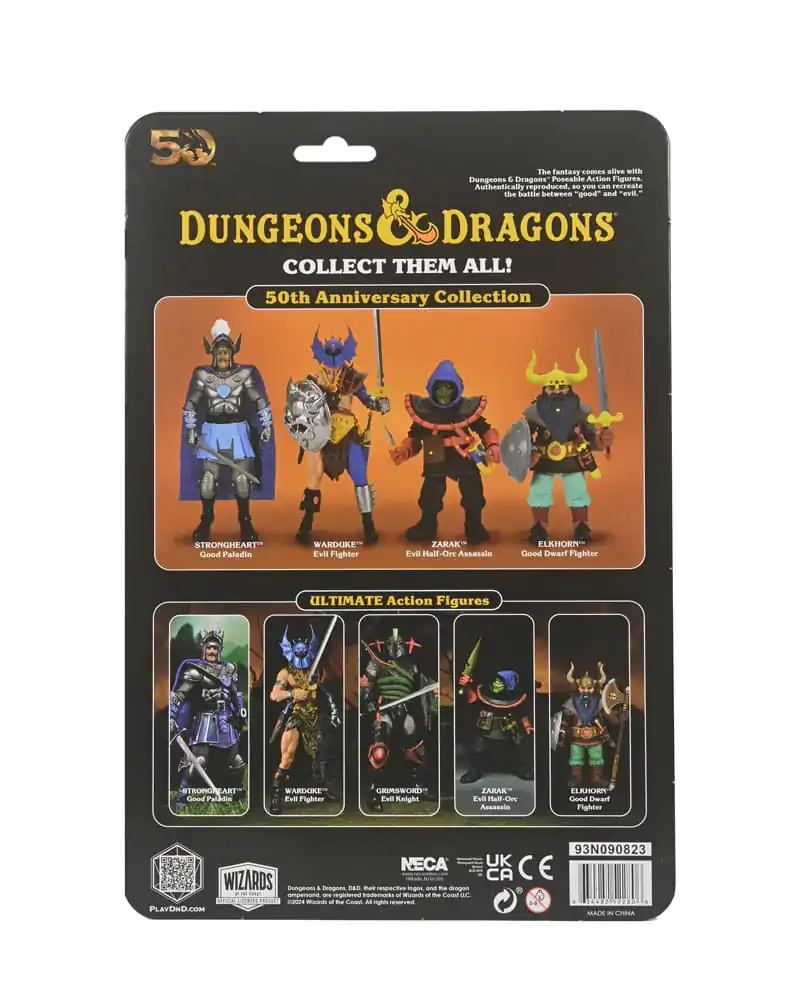 Dungeons & Dragons Akcijska Figura 50. Obletnica Warduke na Blister Kartici 18 cm fotografija izdelka