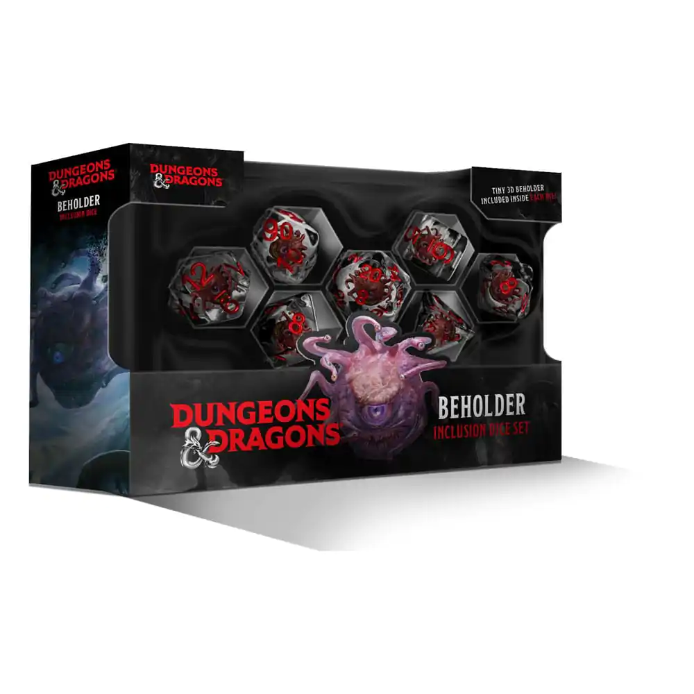 Komplet kock Dungeons &amp; Dragons Resin Beholder Set fotografija izdelka