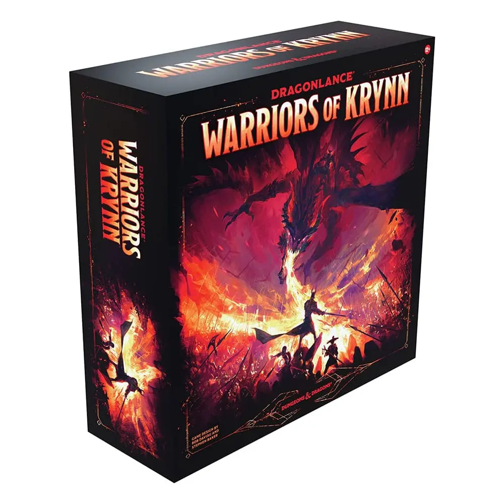 Dungeons & Dragons družabna igra Dragonlance: Warriors of Krynn angleški fotografija izdelka