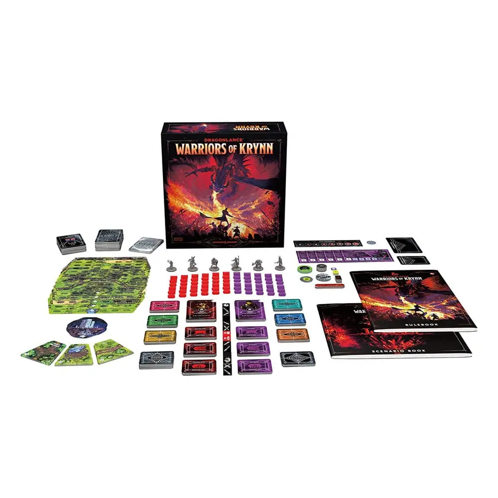 Dungeons & Dragons družabna igra Dragonlance: Warriors of Krynn angleški fotografija izdelka