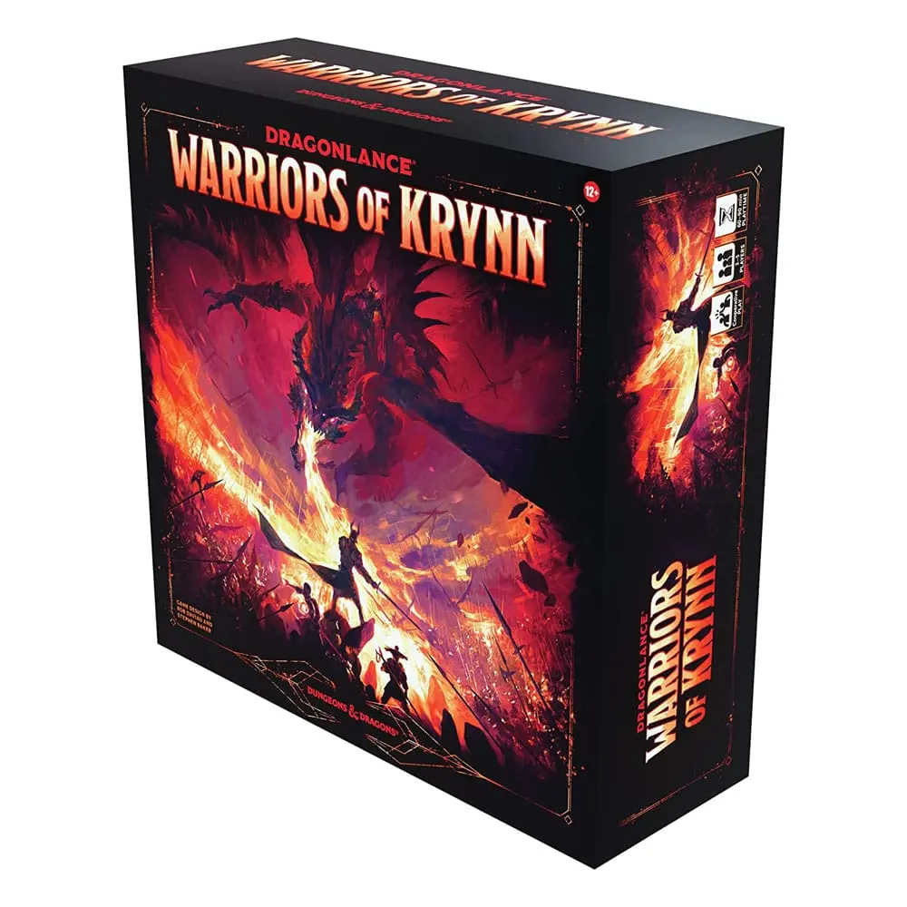 Dungeons & Dragons družabna igra Dragonlance: Warriors of Krynn angleški fotografija izdelka