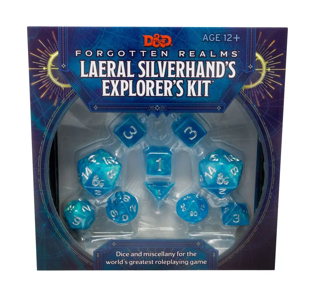 Dungeons & Dragons Forgotten Realms: Laeral Silverhand's Explorer's Kit - Kocke & Razno angleščina fotografija izdelka