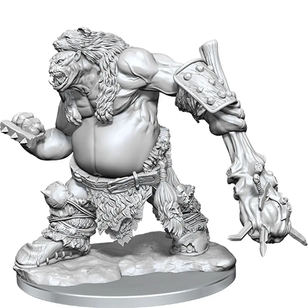 Dungeons & Dragons Frameworks Miniature Model Kit Ogre - miniaturni model za sestavljanje Ogra fotografija izdelka