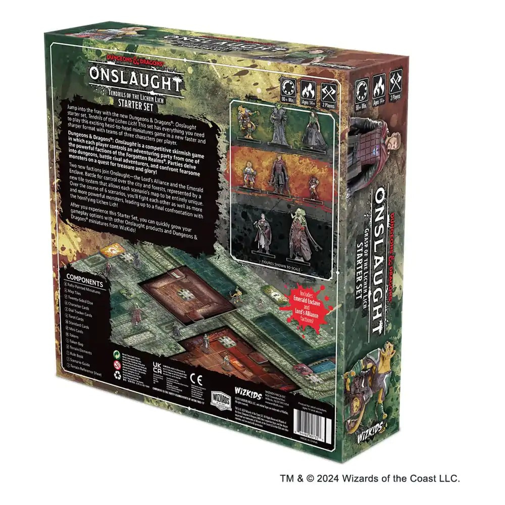 Dungeons & Dragons Razširitev igre Onslaught Starter Set - Tendrils of the Lichen Lich *English Version* fotografija izdelka