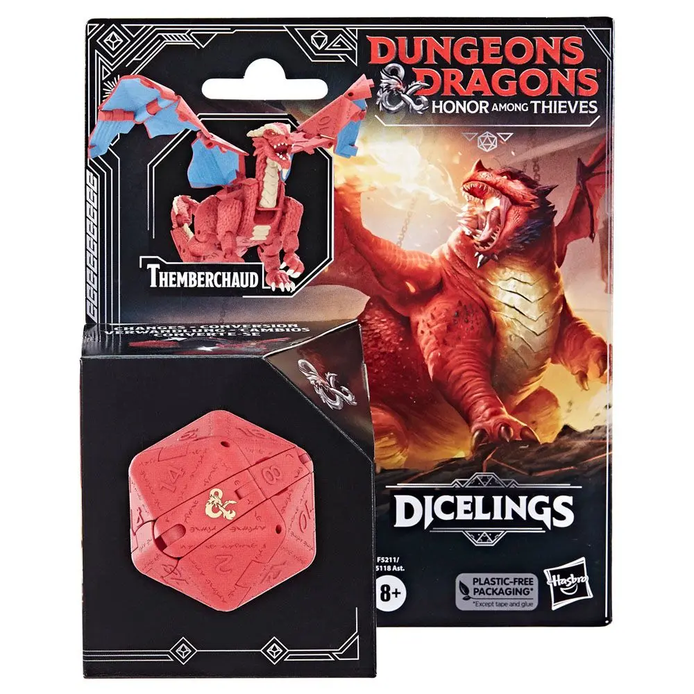 Dungeons & Dragons: Honor Among Thieves Dicelings Akcijska figura Themberchaud fotografija izdelka