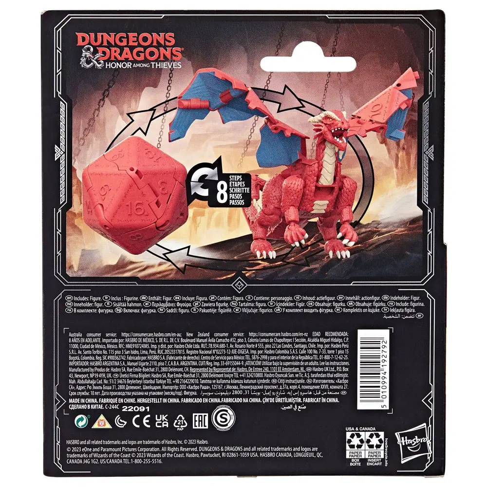 Dungeons & Dragons: Honor Among Thieves Dicelings Akcijska figura Themberchaud fotografija izdelka