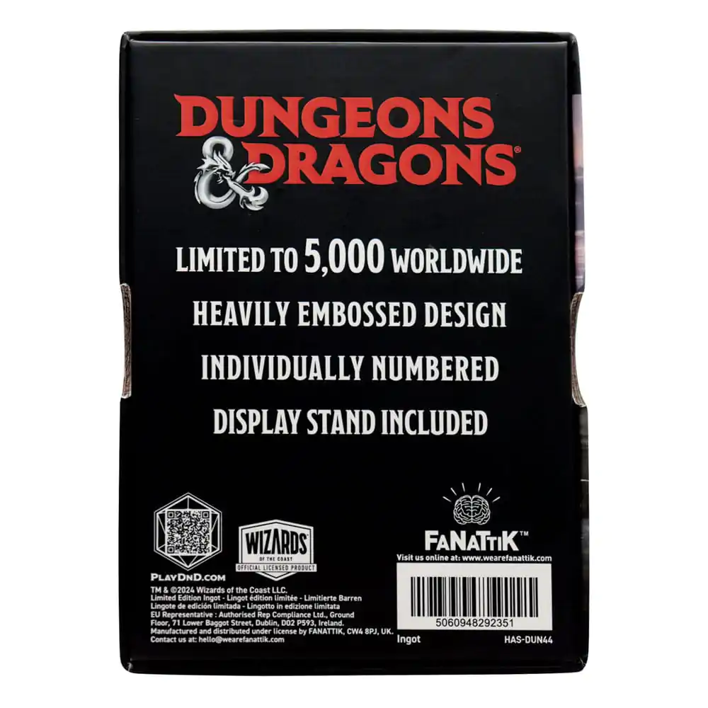 Dungeons & Dragons Ingot Mirabar Limited Edition - palica omejene izdaje fotografija izdelka