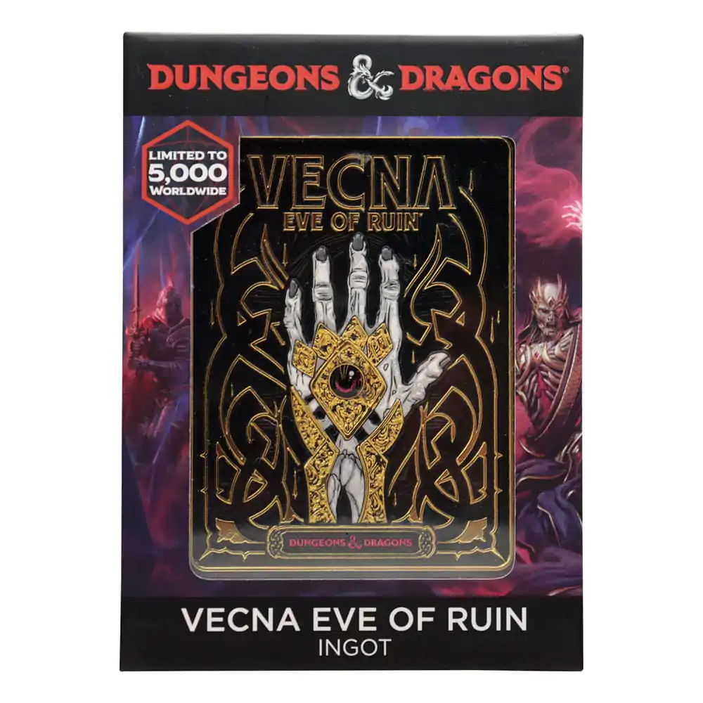 Dungeons & Dragons Kovinski palici Vecna Eve of Ruin Limited Edition fotografija izdelka