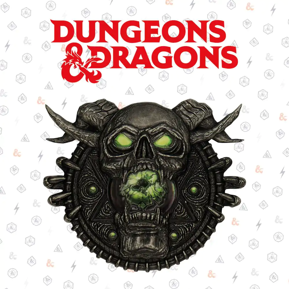 Dungeons & Dragons Medaljon in Umetniška Kartica Talisman Najhujšega Zla Limited Edition fotografija izdelka