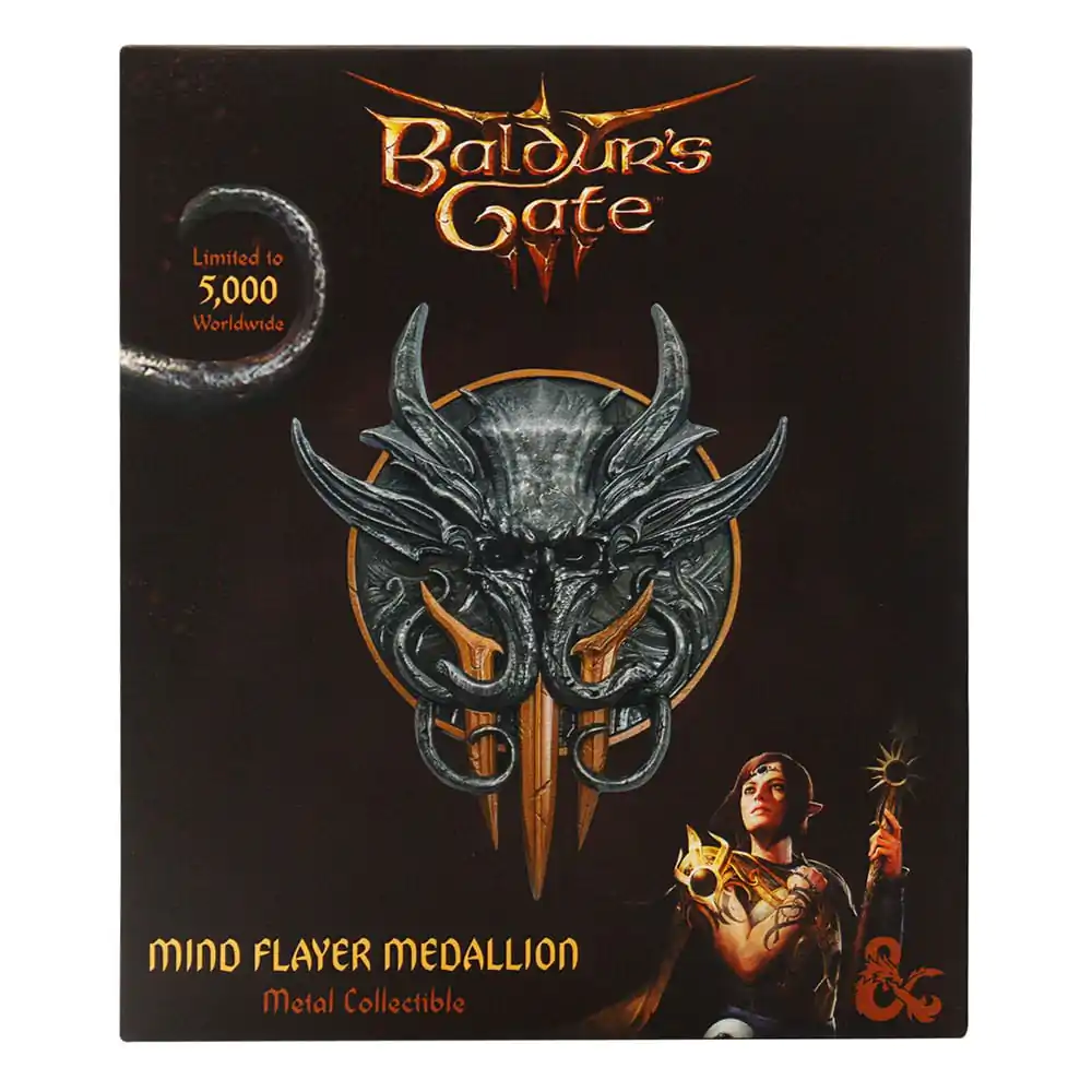 Medaljon Dungeons & Dragons Baldur's Gate 3 Limited Edition fotografija izdelka